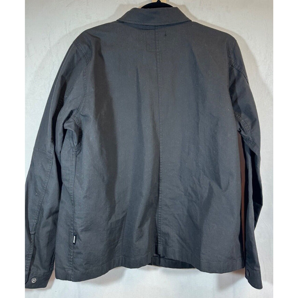 Alaskan Hardgear Jacket Womens L Gray Zip Pockets Snap Buttons Heavy Shacket - Picture 3 of 6